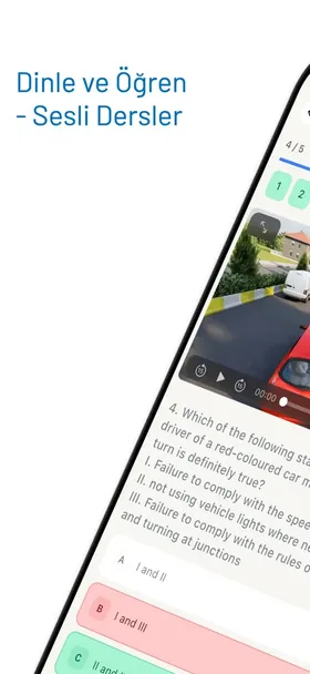 Sesli dersler ve soru çözümü